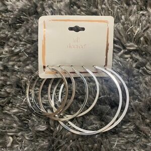 Decree Hoop Earing Set 3-Piece​​​​​​​​​​​